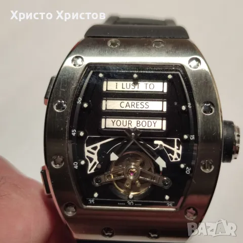 Мъжки луксозен часовник Richard Mille Tourbillon RM 69 Ti Limited Edition , снимка 1 - Мъжки - 47088630