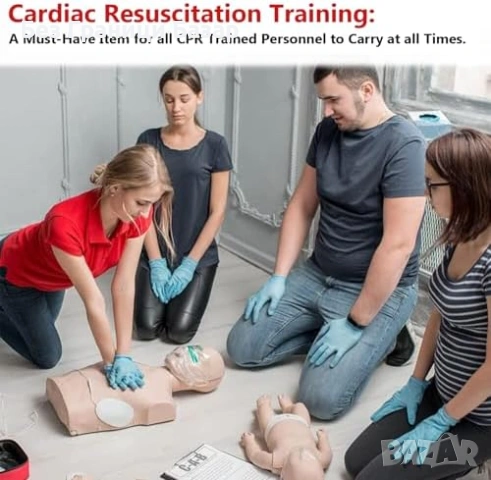 Нов Комплект 10 броя джобна маска за реанимация с еднопосочен клапан за обдишване с ключодържател, снимка 6 - Други - 53567105