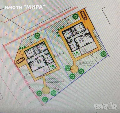 Продават се ПАРЦЕЛИ с одобрен проект и РАЗРЕШИТЕЛНО ЗА СТРОЕЖ в село Долно Сираково, снимка 13 - Парцели - 47115122