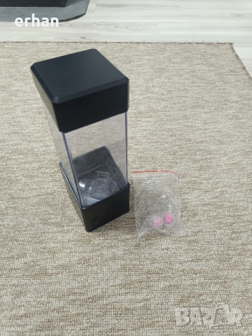 Нощна лампа Jellyfish с LED RGB осветление и 2 медузи, снимка 3 - Друга електроника - 51436380