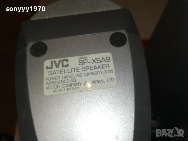 JVC SP-XSA9 30W/4ohm-JAPAN X2 ТОНКОЛОНИ-ВНОС SWISS 2508250937LCHERY, снимка 17 - Тонколони - 51479902