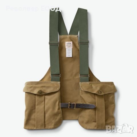 Раница/елек Filson - Tin Cloth Game Bag, Dark Tan (XS - L), снимка 1 - Екипировка - 45282060