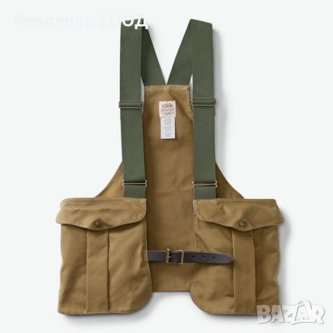 Раница/елек Filson - Tin Cloth Game Bag, Dark Tan (Xl - XXXL), снимка 1 - Екипировка - 45287601