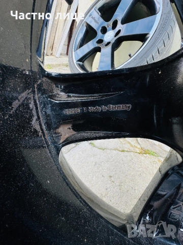 Джанти с гуми Borbet Oettinger Type RX 19 5x112 8, 5J ET50, снимка 9 - Гуми и джанти - 54167490