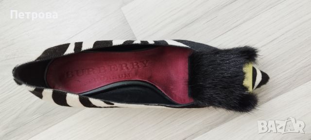 Burberry Prorsum обувки 37 Оригинал, снимка 7 - Дамски обувки на ток - 45855299