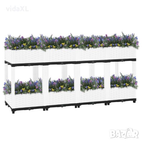 vidaXL Повдигната леха, 160x40x71 см, полипропилен(SKU:316522, снимка 1 - Други - 45987040