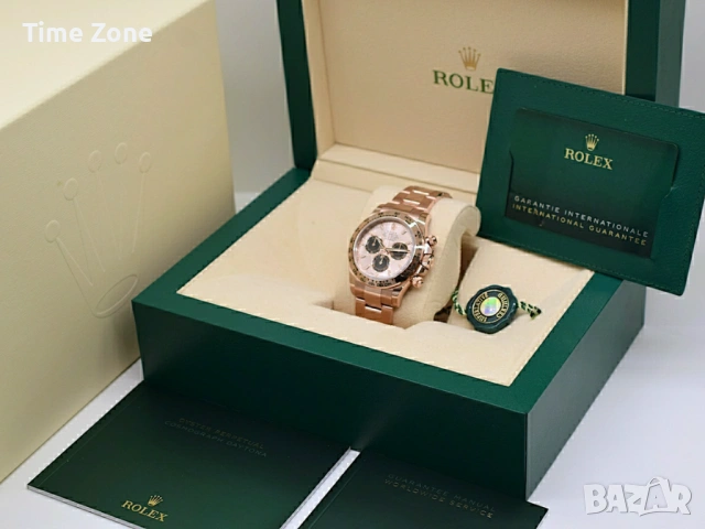 Rolex Cosmograph Daytona 40mm Rose Gold Rose Gold Dial Automatic Различни Варианти, снимка 2 - Мъжки - 54042343