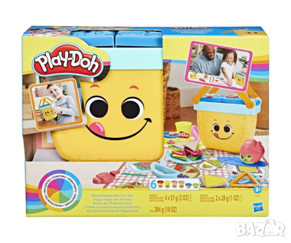Play Doh - Комплект чанта за пикник, снимка 1 - Игри и пъзели - 44977550