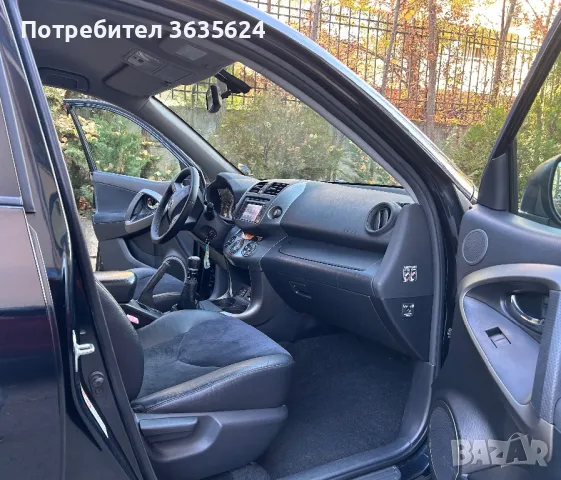 Toyota RAV-4 2.2 D-4D, 4x4, 195700км, ноември 2011г, серв. история,като нова ! , снимка 7 - Автомобили и джипове - 47943556