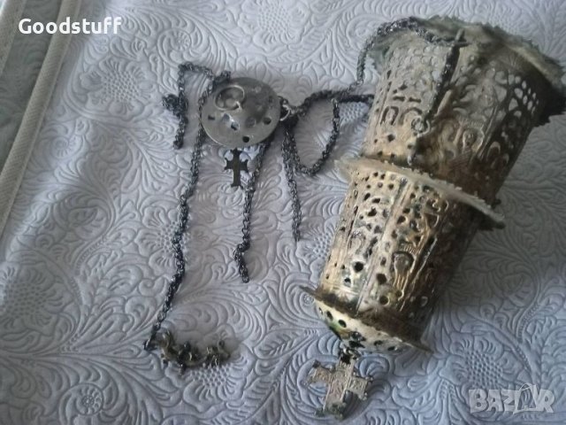 Старо възрожденско кандило,сребро сачан

, снимка 1 - Антикварни и старинни предмети - 46088324
