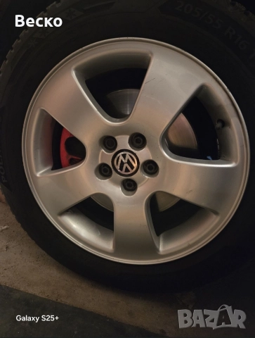 Джанти 5х100 16 Audi / Vw , снимка 3 - Гуми и джанти - 52595986