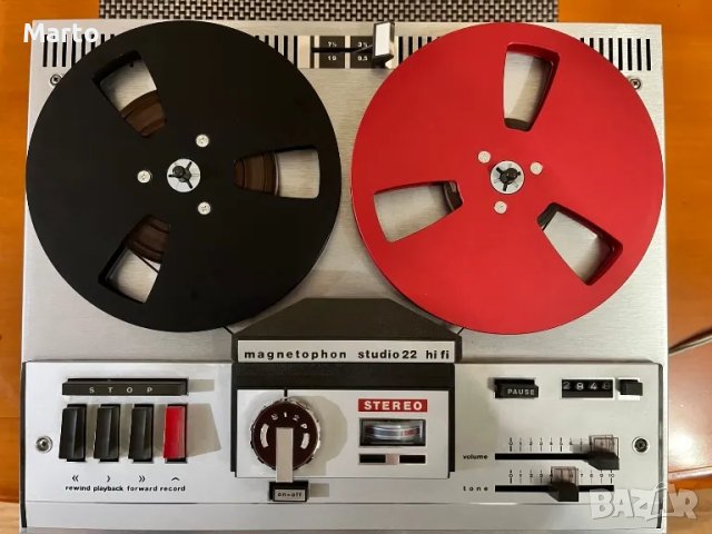 Telefunken studio 22 hi fi магнитофон, снимка 2 - Ресийвъри, усилватели, смесителни пултове - 49637938