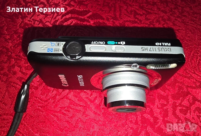CANON IXUS 117HS BLACK , снимка 4 - Фотоапарати - 53492955