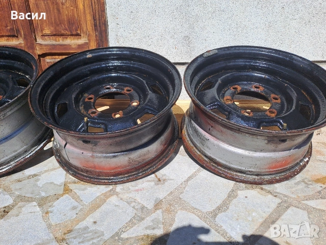 4 бр. Железни джанти 15 цола за Opel Frontera, снимка 4 - Гуми и джанти - 54098164