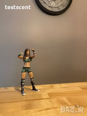 Екшън фигура WWE AJ Lee Ей Джей Лий Mattel Elite 21 action figure играчка, снимка 15 - Фигурки - 48495118