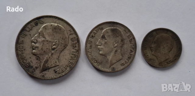 Лот от Сребърни монети непочистени 100лв 1934г,50лв1934г,20лв1930г.., снимка 2 - Нумизматика и бонистика - 49099569