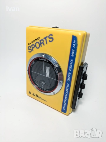 Рядък Aciko AWR 528 Walkman всесезонен спортен стерео радио с оригинална кутия
