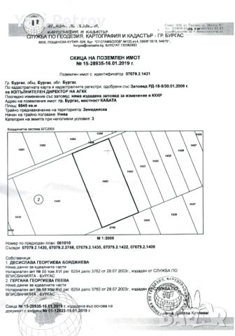 Продава парцели в Муската и Кабата, Бургас, снимка 1 - Парцели - 45351763