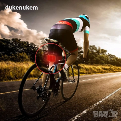 Комплект велосипедни светлоотразители, предни и задни + 8 м лента, снимка 5 - Аксесоари за велосипеди - 53164729