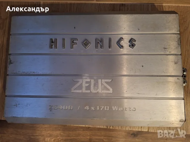 HIFONICS ZEUS Z6400 4X170W, снимка 2 - Ресийвъри, усилватели, смесителни пултове - 46876480