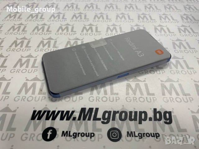 #MLgroup предлага Xiaomi Redmi A3 64GB / 3GB RAM Blue, нов., снимка 3 - Xiaomi - 52839585