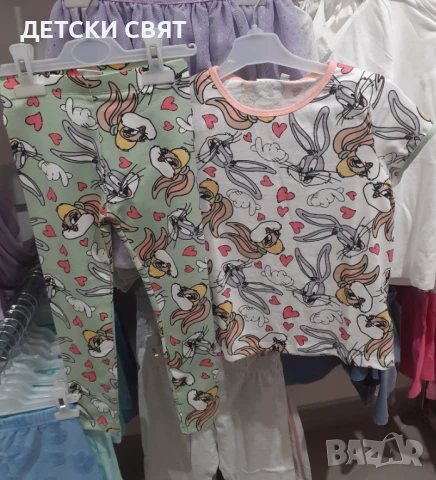 Нови блузи и клинове , снимка 2 - Детски комплекти - 51215705