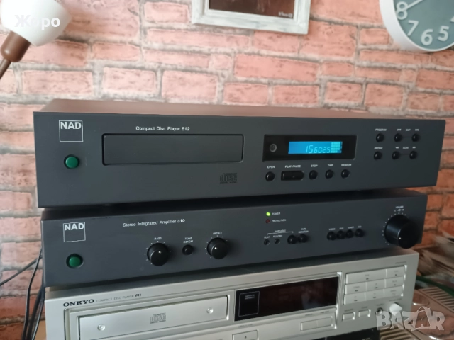 ⏯️Клип. NAD 310 & NAD 512, снимка 3 - Ресийвъри, усилватели, смесителни пултове - 52848396
