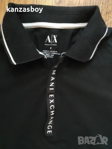 armani exchange Slim Fit Polo T-shirt - страхотна мъжка тениска С, снимка 1 - Тениски - 46959780