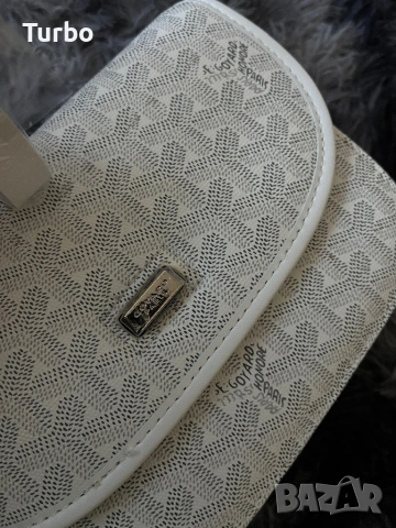 Goyard бяла чанта, снимка 3 - Чанти - 53879445