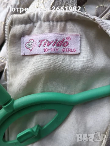 Официална рокля на цветя с болеро , снимка 5 - Детски рокли и поли - 50759923