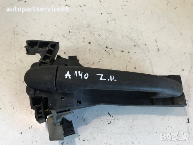 Външна дръжка за задна дясна врата черна за Mercedes A Class W168 (2001)