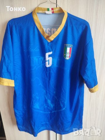 Тениска на Италия -Канаваро, снимка 2 - Футбол - 45545182