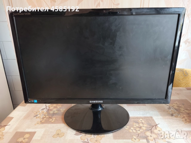 Продавам монитор с 60Hz, снимка 2 - Монитори - 52026787