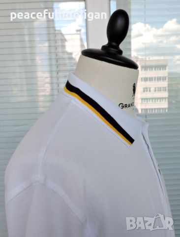 Everlast - мъжка бяла  тениска с яка размер L/XL, снимка 2 - Тениски - 46295530