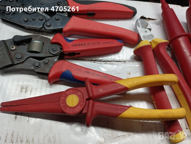 knipex cimco klauke benning, снимка 8 - Клещи - 53286894