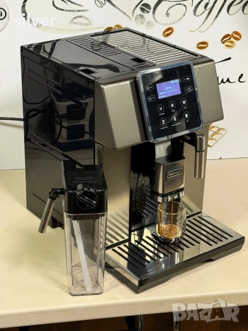 Кафемашина кафе автомат delonghi perfecta evo с гаранция, снимка 3 - Кафемашини - 52634432