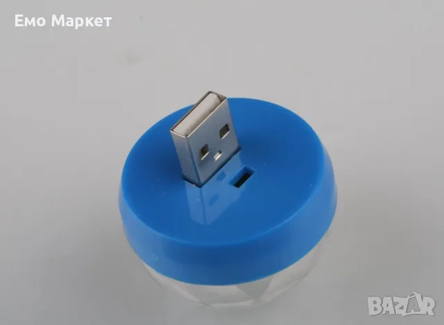 Светеща диско топка с USB порт за включване към автомобил, телефон, снимка 5 - Друга електроника - 49125179