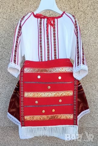 Детски народни носии за малки момиченца ръчно изработени, снимка 9 - Детски комплекти - 45102674