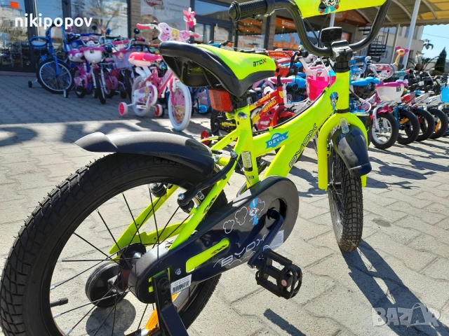 BYOX Велосипед 16" DEVIL зелен