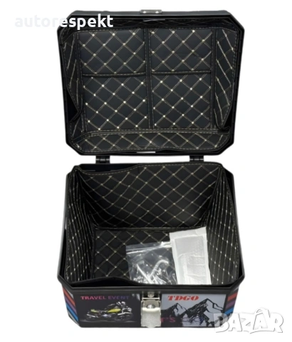 Куфар за мотоциклет ,куфар за скутер, куфар за мотор 57 литра, снимка 7 - Аксесоари и консумативи - 54093215