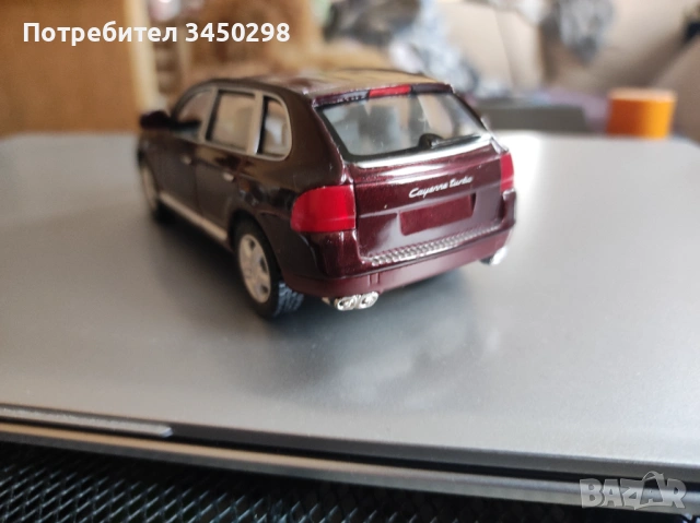 Метална количка Порше Кайен, снимка 3 - Коли, камиони, мотори, писти - 53571518