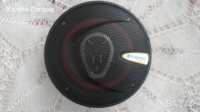 Говорител за кола с решетка - EUROTEC, снимка 3 - Тонколони - 53531152