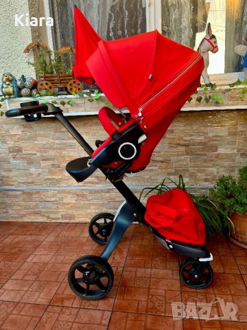 Stokke Xplory v6 пълен комплект бебешка- детска количка v, снимка 1 - Детски колички - 45725079
