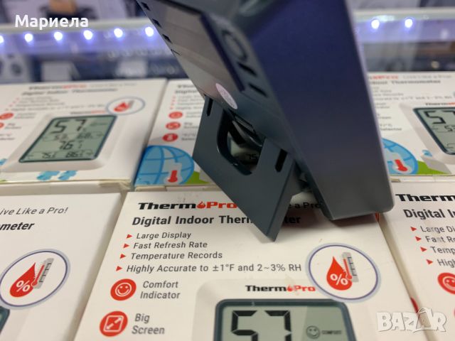 ThermoPro TP-50 Pro стаен термометър и хигрометър, 2,7 инча екран, снимка 5 - Други - 45873601