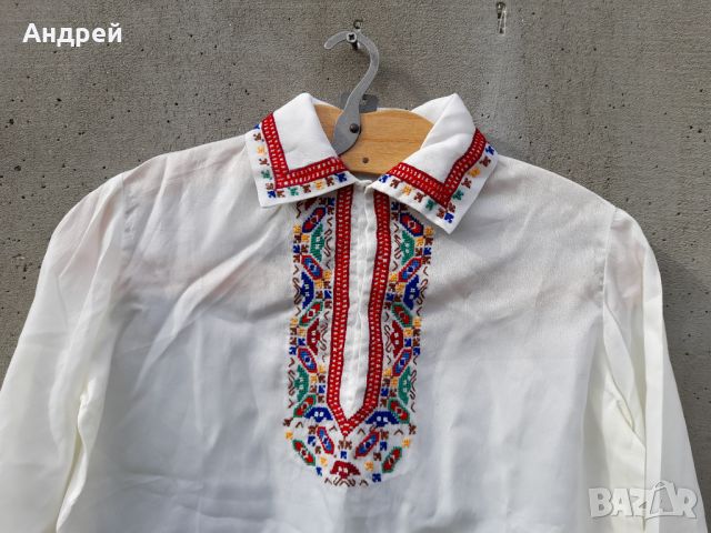 Стара Дамска бродирана риза за носия, снимка 2 - Антикварни и старинни предмети - 45178864