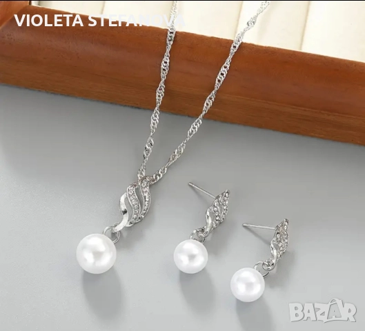 Дамски позлатени бижута от медицинска неръждаема стомана , снимка 14 - Колиета, медальони, синджири - 52805116