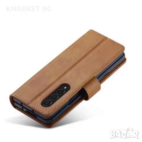 Samsung Galaxy Z Fold4 5G LC.IMEEKE Кожен Калъф и Протектор, снимка 9 - Калъфи, кейсове - 48330686