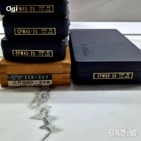 Микрометър MITUTOYO , снимка 3 - Други машини и части - 53482999