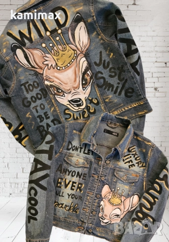 Дънково яке размер Л , снимка 1