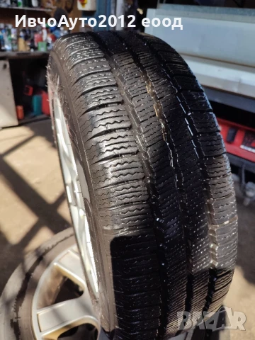 Зимни гуми комплект с алуминиеви джанти 16 Фолксваген шаран  vw. sharan ford galaxy seat Alhambra , снимка 4 - Гуми и джанти - 50662140